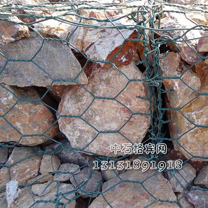 鍍鋅覆塑格賓網(wǎng) 鍍鋅覆塑格賓網(wǎng)