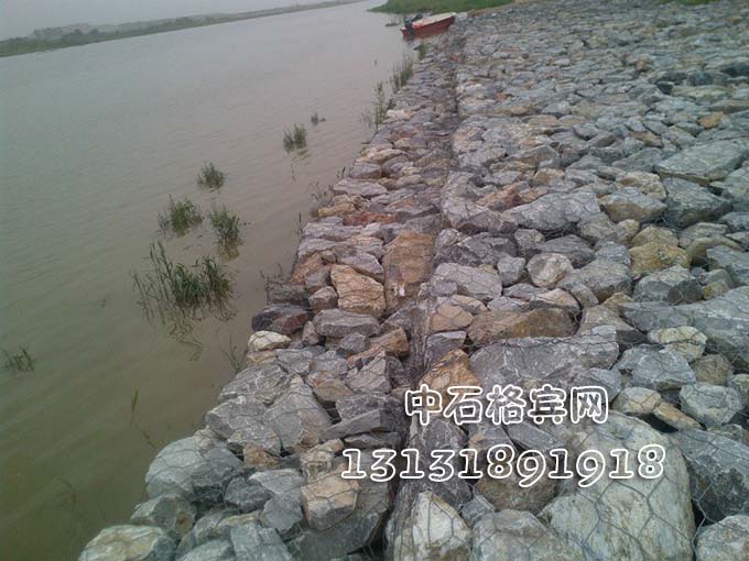 護岸鉛絲石籠